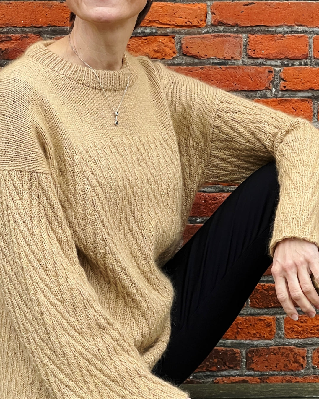 Woodlark sweater LeKnit - Garnkit