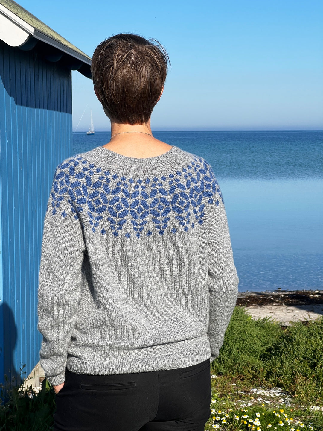 Nasrin Sweater Isabell Kraemer - Strikkekit.