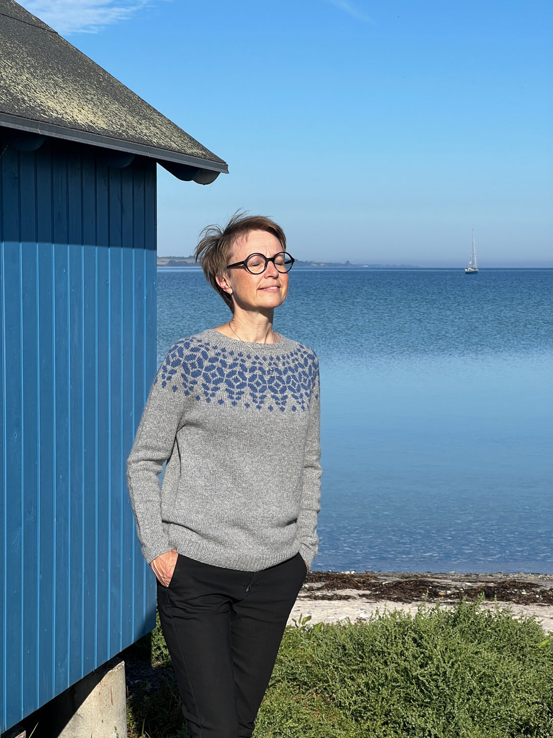 Nasrin Sweater Isabell Kraemer - Strikkekit.