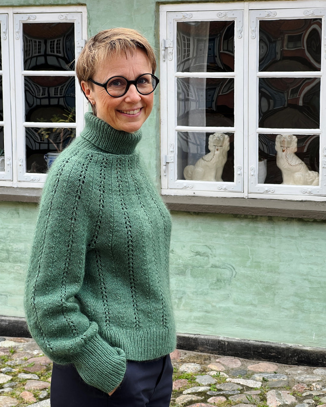 Bregne Sweater Strikkekit - Knitting for Olive