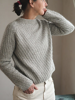 ARMOR Sweater Ankestrick - strikkekit cashmere