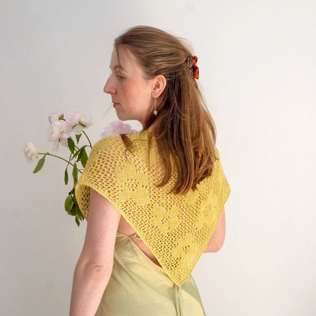 In Bloom Shawl KREATIVictoria - Garnkit (uden opskrift)