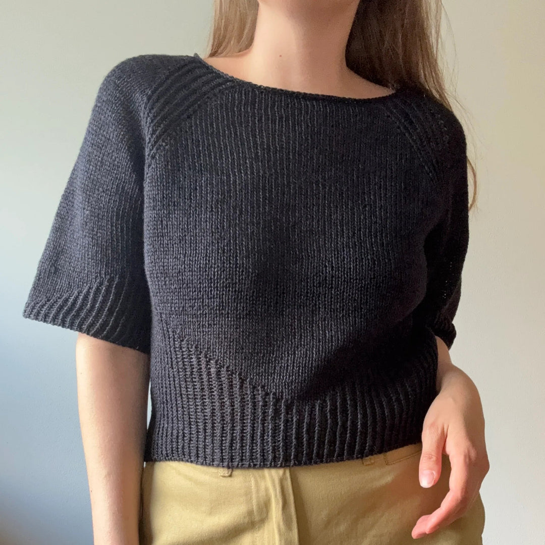 Isa Raglan Tee AEGYOKNIT - Garnkit (uden opskrift)