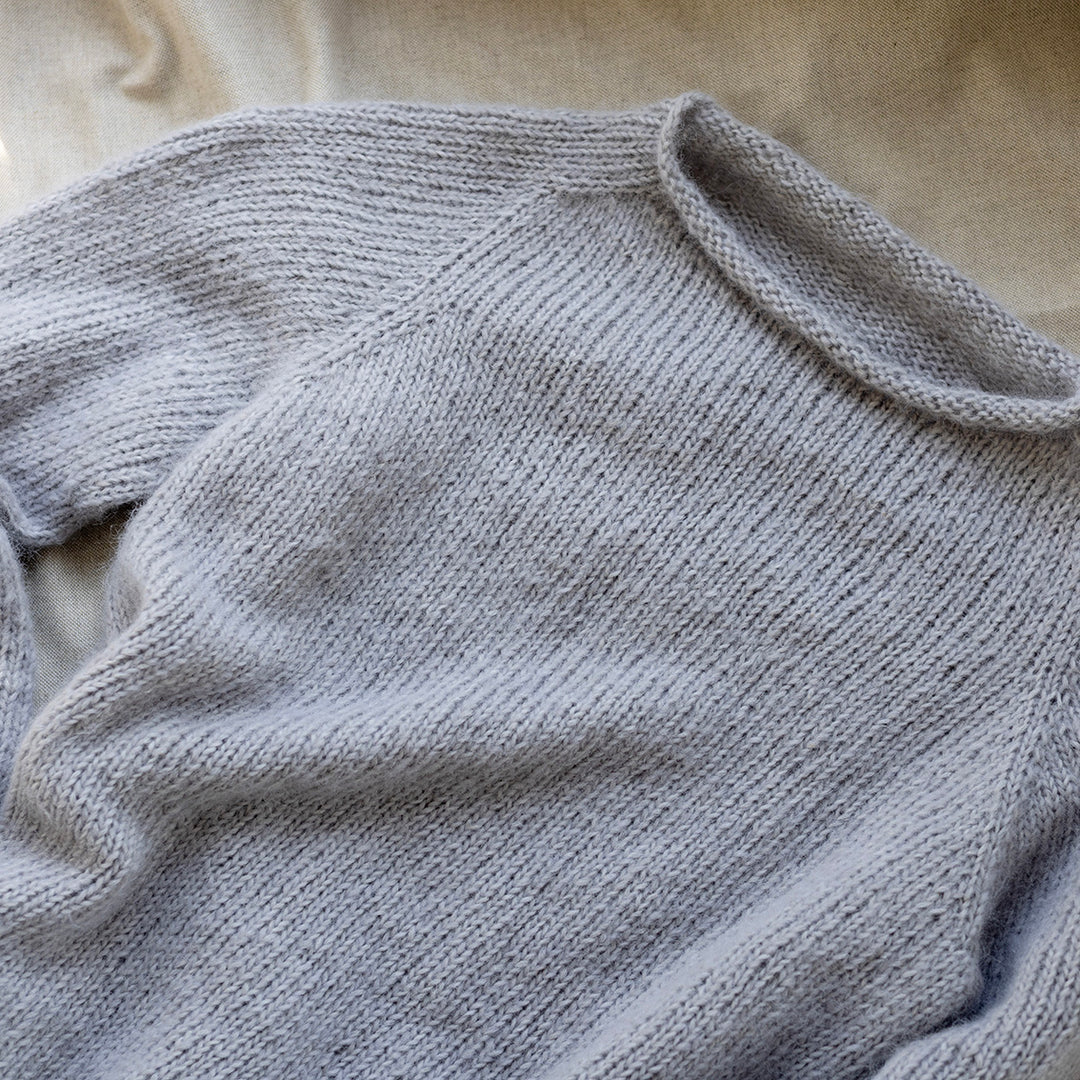 Ivy Sweater PetiteKnit - Strikkekit Baby Suri Alpaca