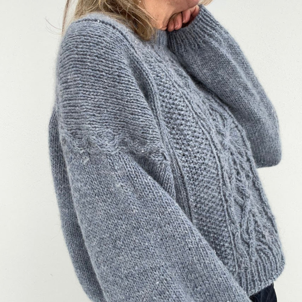 Knitting By The Sea sweater VesterbyCrea - Garnkit (uden opskrift)