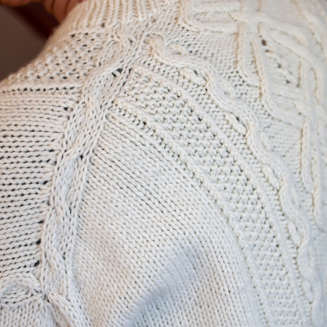 Knitting By The Sea sweater VesterbyCrea - Garnkit (uden opskrift)