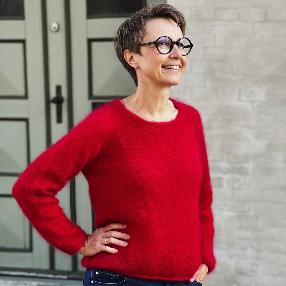 Kumulus Bluse O-neck PetiteKnit - Strikkekit