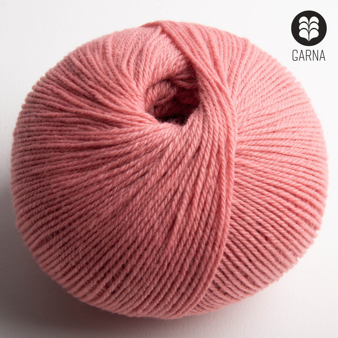 GARNA Nobilis Superfin Lammeuld garn : 351 Koral