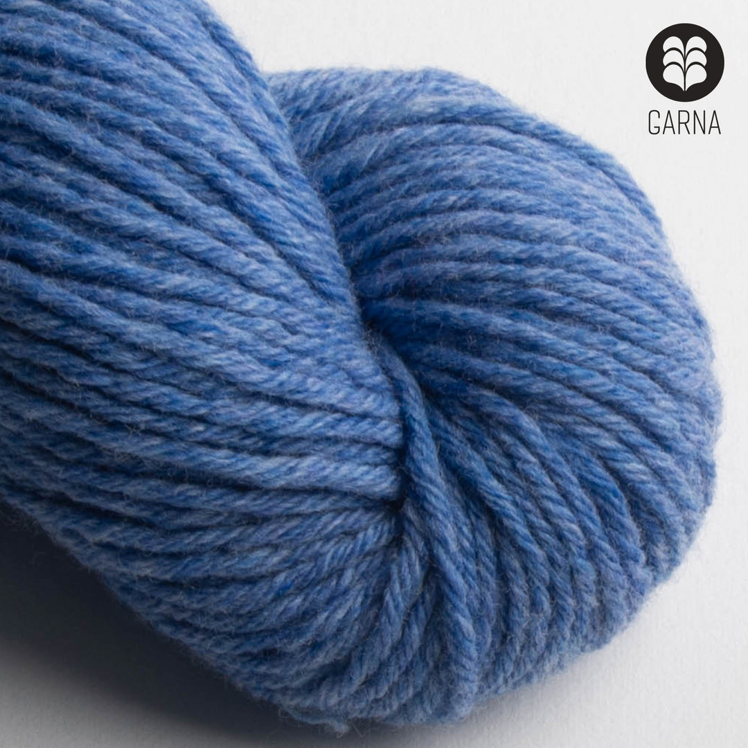 GARNA Nobilis 2 Superfin Lammeuld garn : Blue jean