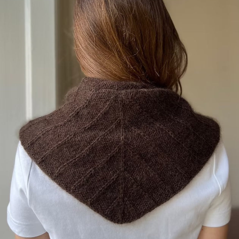 Linea Scarf Triangular Refined Knitwear - Garnkit (uden opskrift) Cashmere