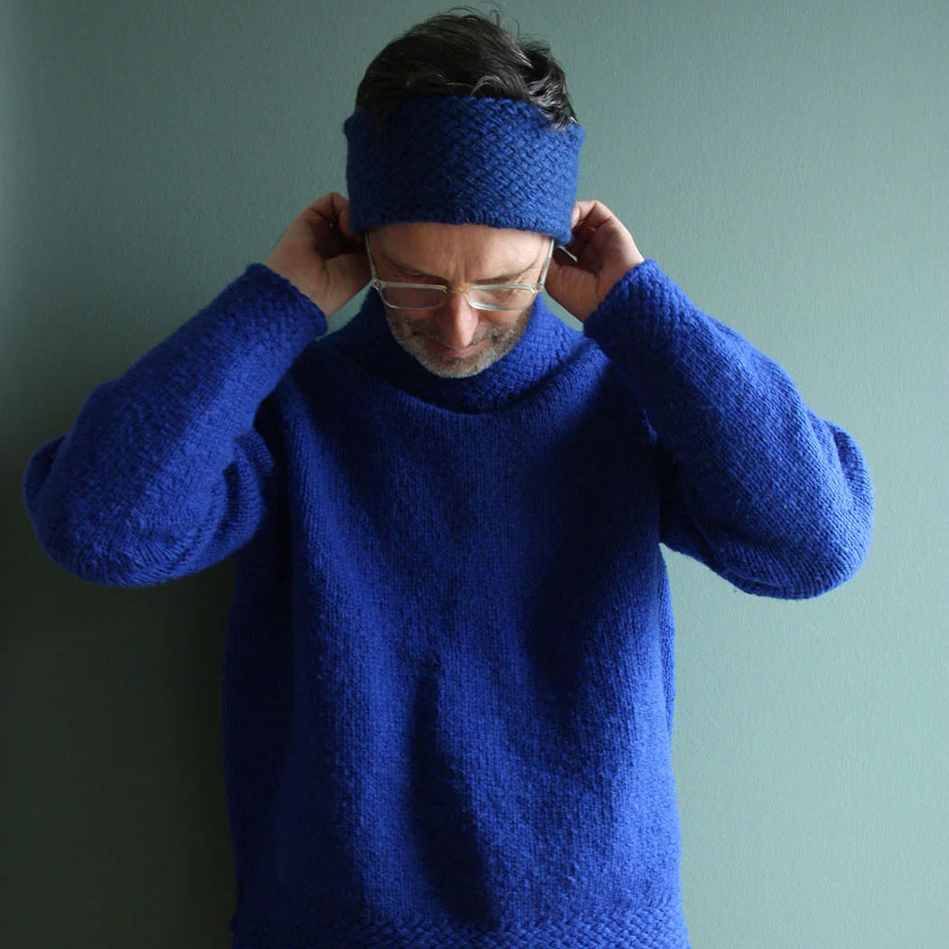 Loomie Pandebånd RUTHEMANN - Garnkit (uden opskrift) Mohair