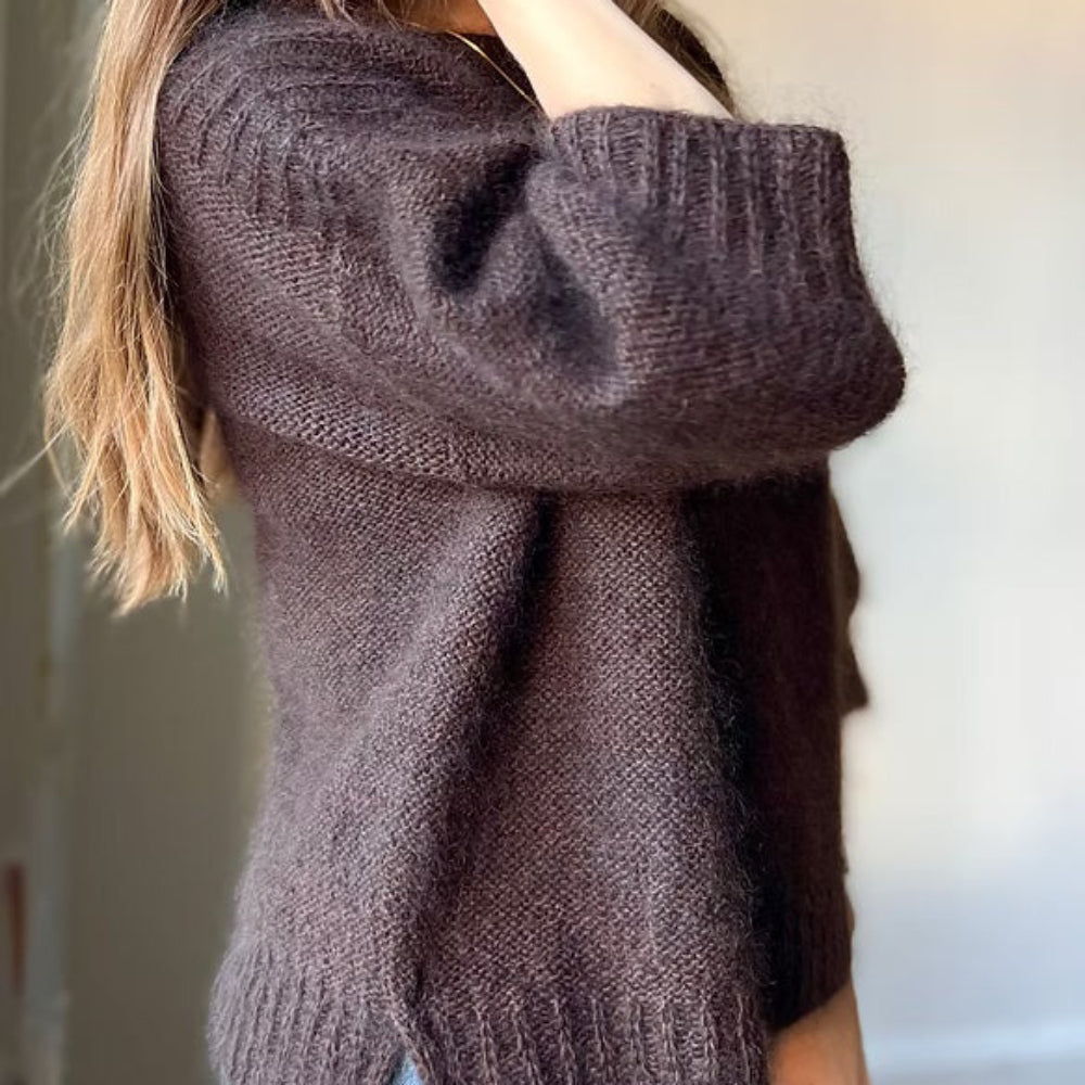 Lucia Blouse Pura Refined Knitwear - Garnkit (uden opskrift)