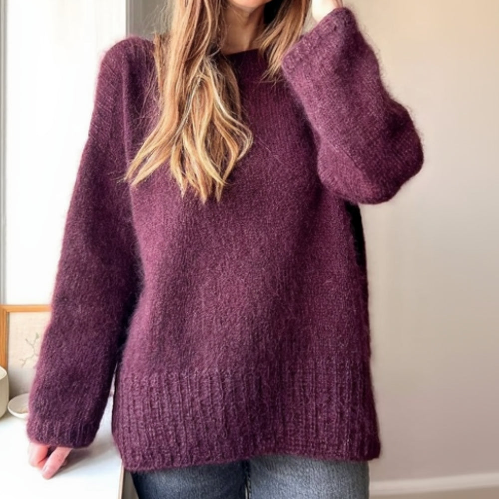 Lucia Sweater Pura Mollis Refined Knitwear - Garnkit (uden opskrift)