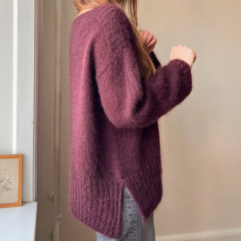 Lucia Sweater Pura Mollis Refined Knitwear - Garnkit (uden opskrift)