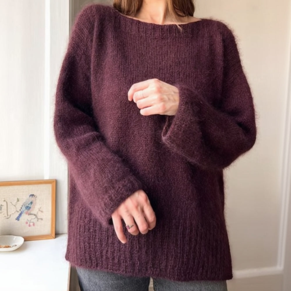 Lucia Sweater Pura Mollis Refined Knitwear - Garnkit (uden opskrift)