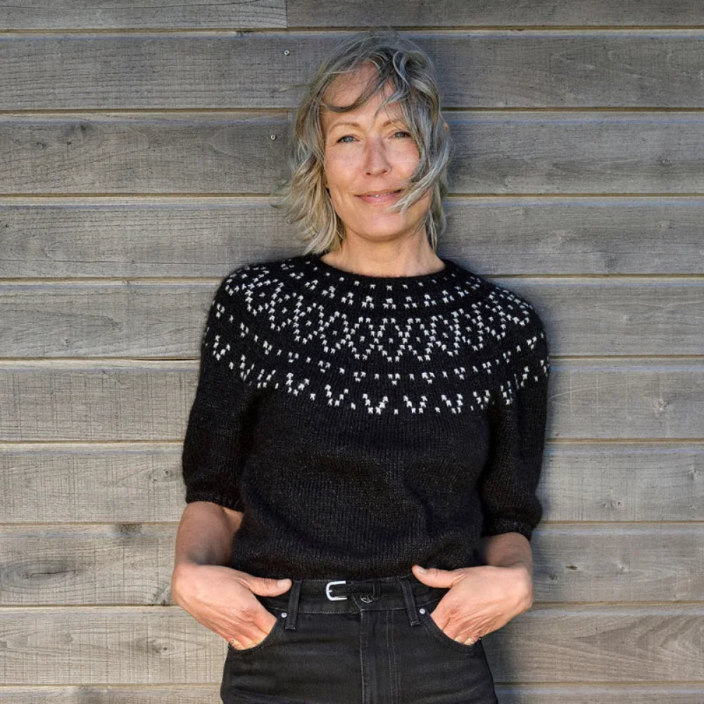 MIDNIGHT MIRAGE TOP Anne Ventzel - Garnkit (uden opskrift)