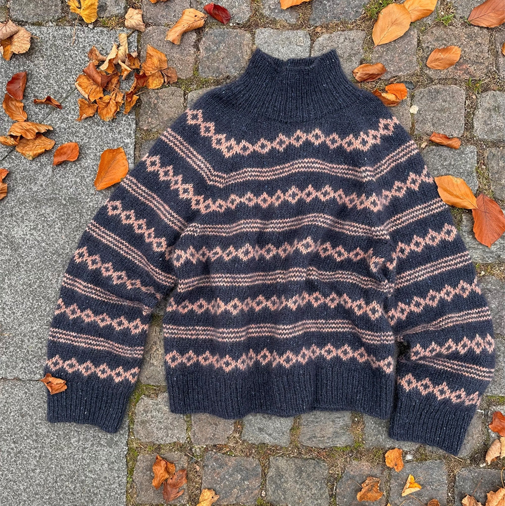 Mikala Sweater le knit - Garnkit (uden opskrift) Cashmere