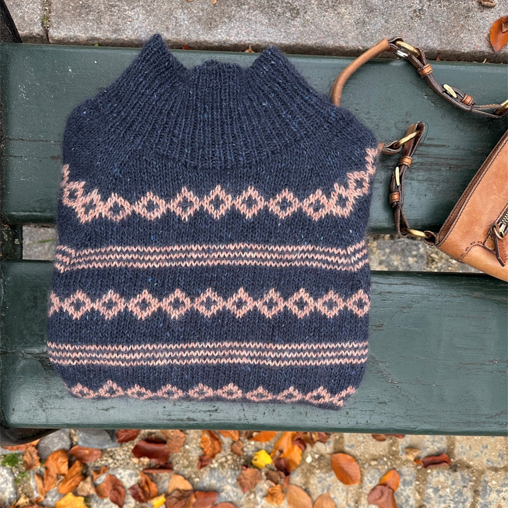 Mikala Sweater le knit - Garnkit (uden opskrift) Cashmere