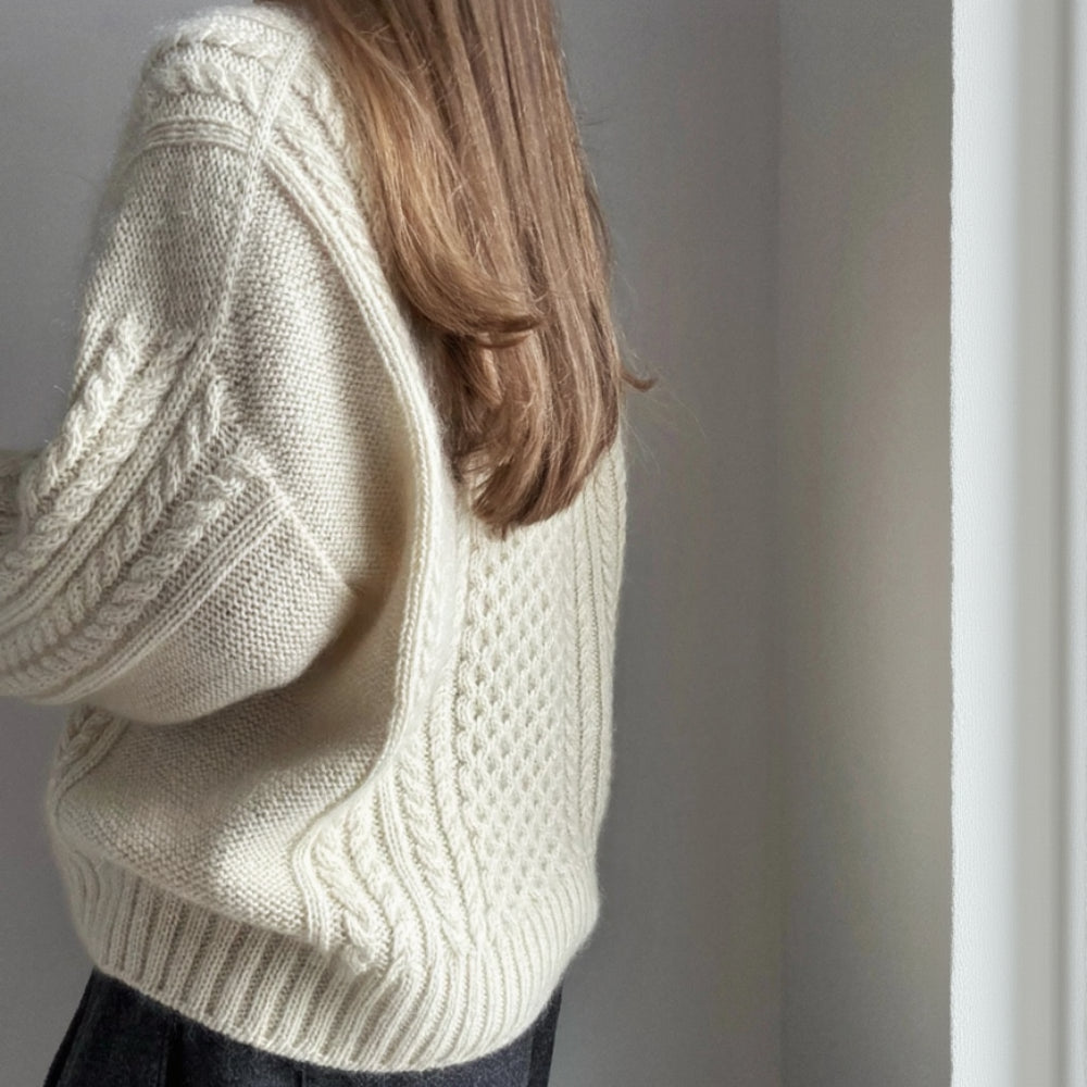 Ninon Sweater MORECA KNIT - Garnkit (uden opskrift)