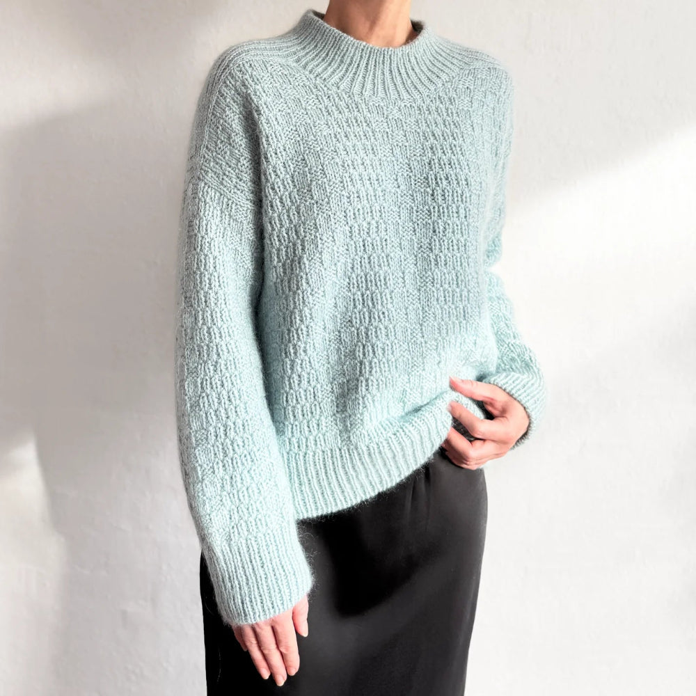 Notebook Mono Sweater Odd Row - Garnkit (uden opskrift)