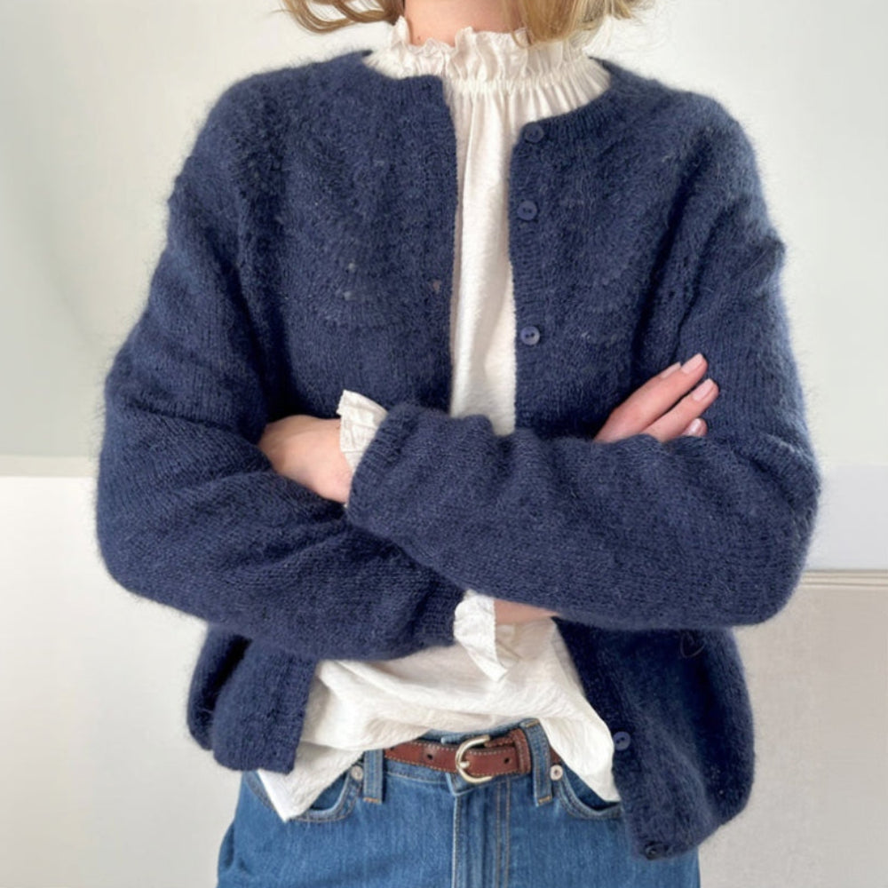 Peacock Cardigan Fine le knit - Garnkit (uden opskrift)