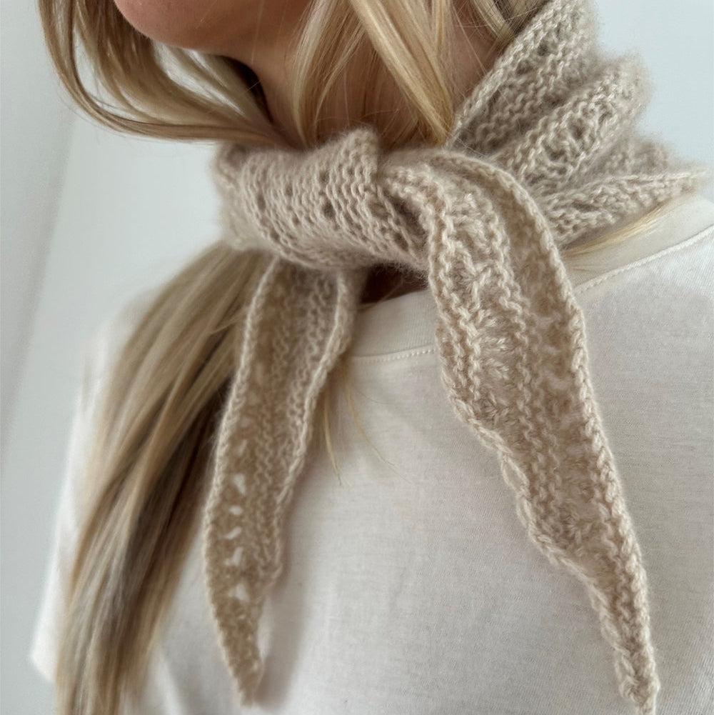 Peacock Scarf le knit - Garnkit (uden opskrift) Nobilis