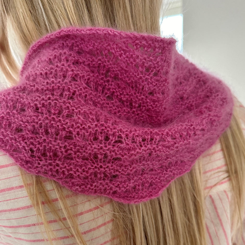 Peacock Scarf le knit - Garnkit (uden opskrift) Nobilis