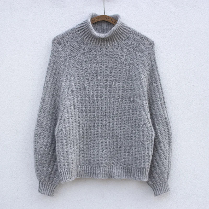 Ribbed Jumper Anne Ventzel - Garnkit (uden opskrift) Mohair