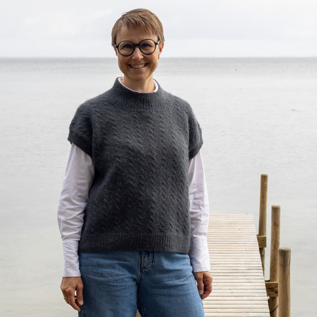 Ripple Vest Lenes Knitwear - Garnkit (uden opskrift)
