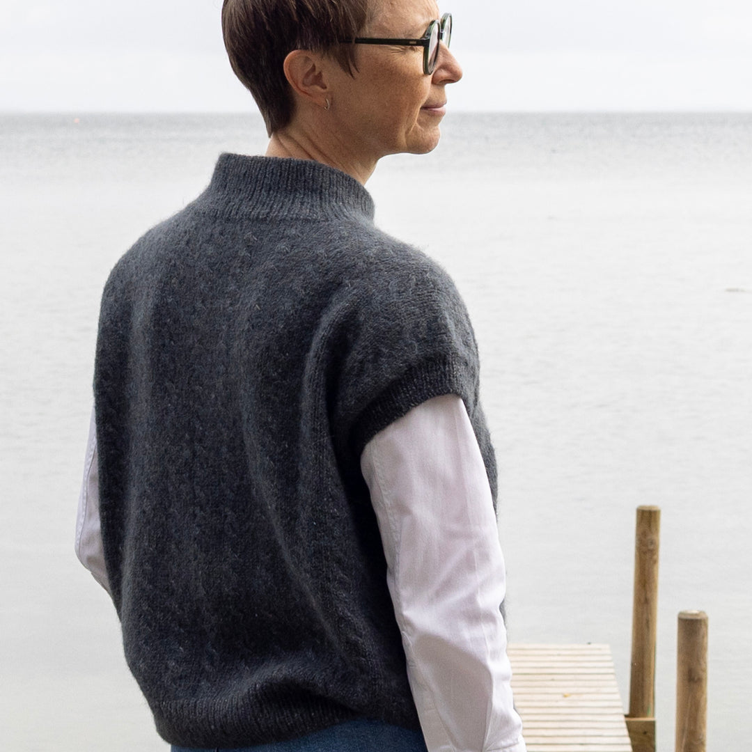 Ripple Vest Lenes Knitwear - Garnkit (uden opskrift)