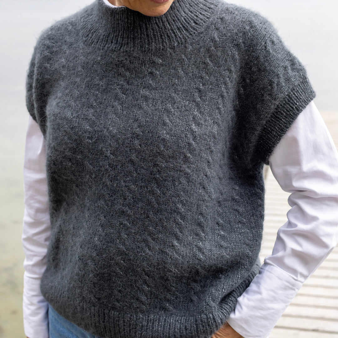 Ripple Vest Lenes Knitwear - Garnkit (uden opskrift)