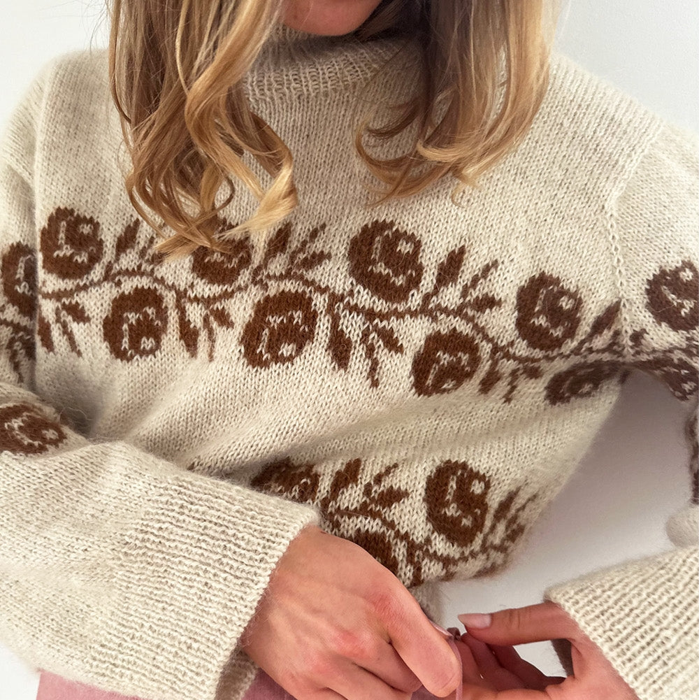 Rosie Sweater le knit - Garnkit (uden opskrift)