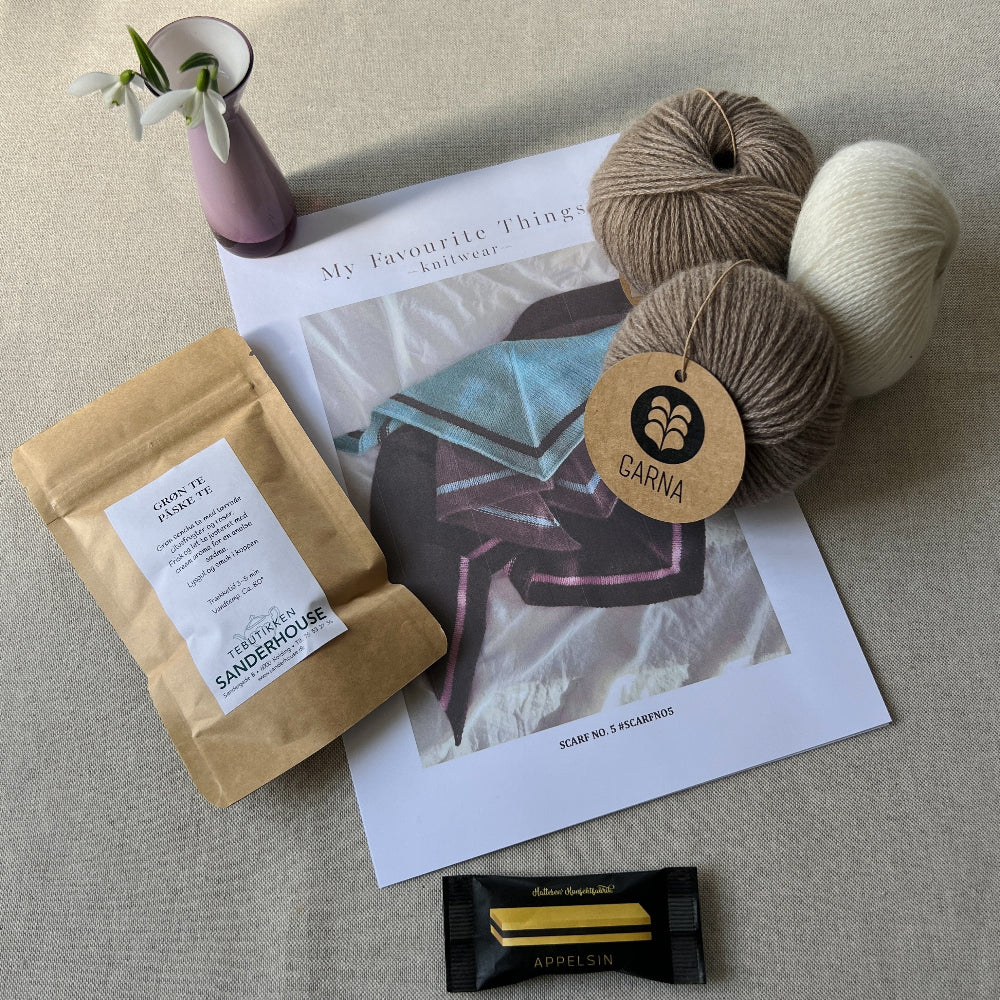 Påskeæg - Scarf no. 5 - cashmere