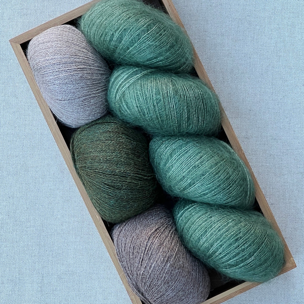 SIRI tørklæde - favoritter - Strikkekit