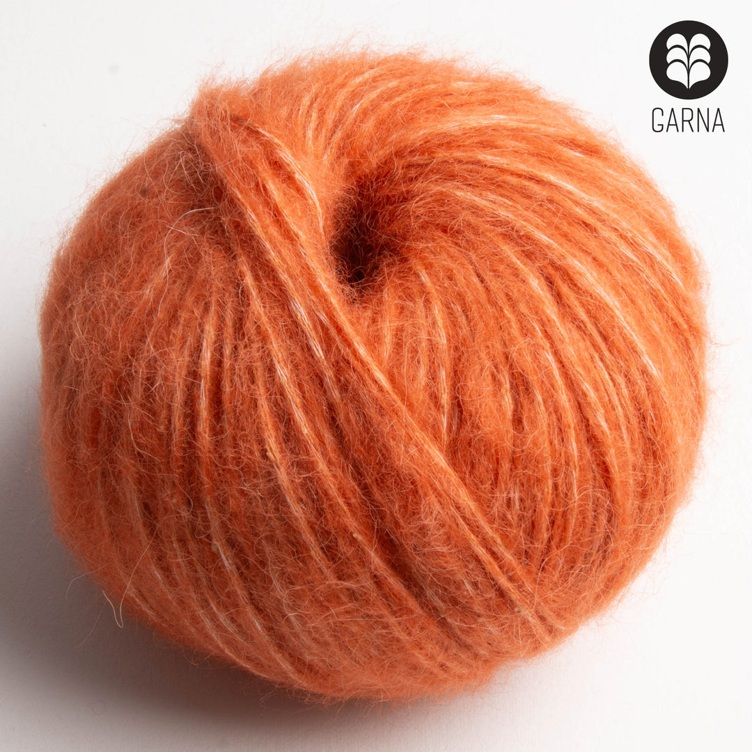 GARNA Adonia Baby suri alpaca garn : Orange