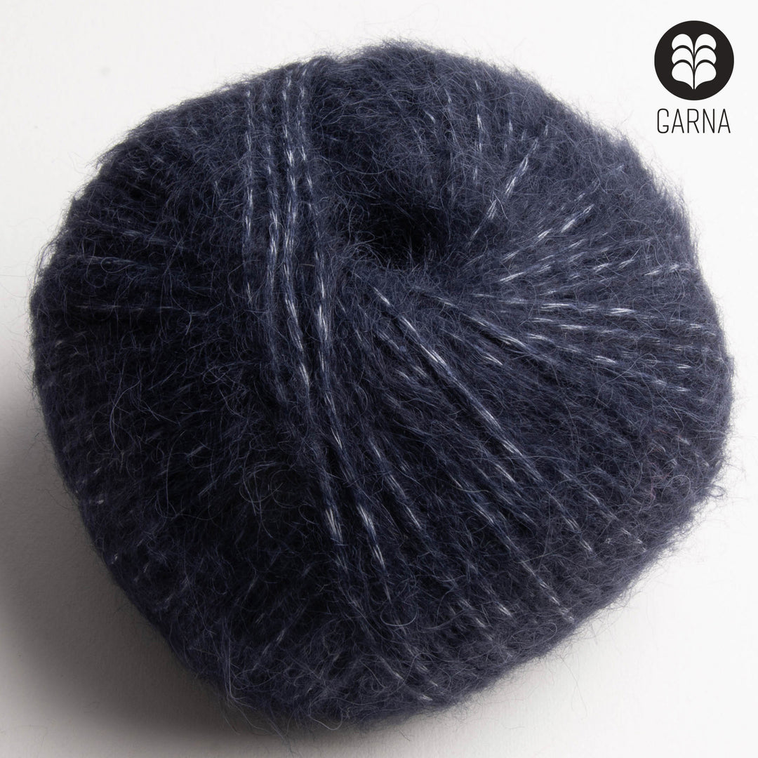 GARNA Adonia Baby suri alpaca garn : Midnatsblå