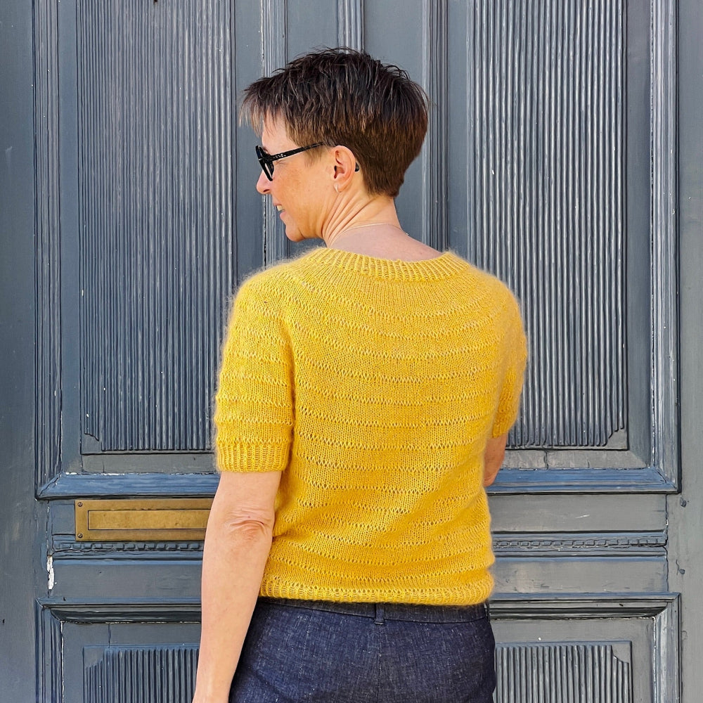 Tide Tee Hanne Rimmen - Garnkit (uden opskrift) cashmere