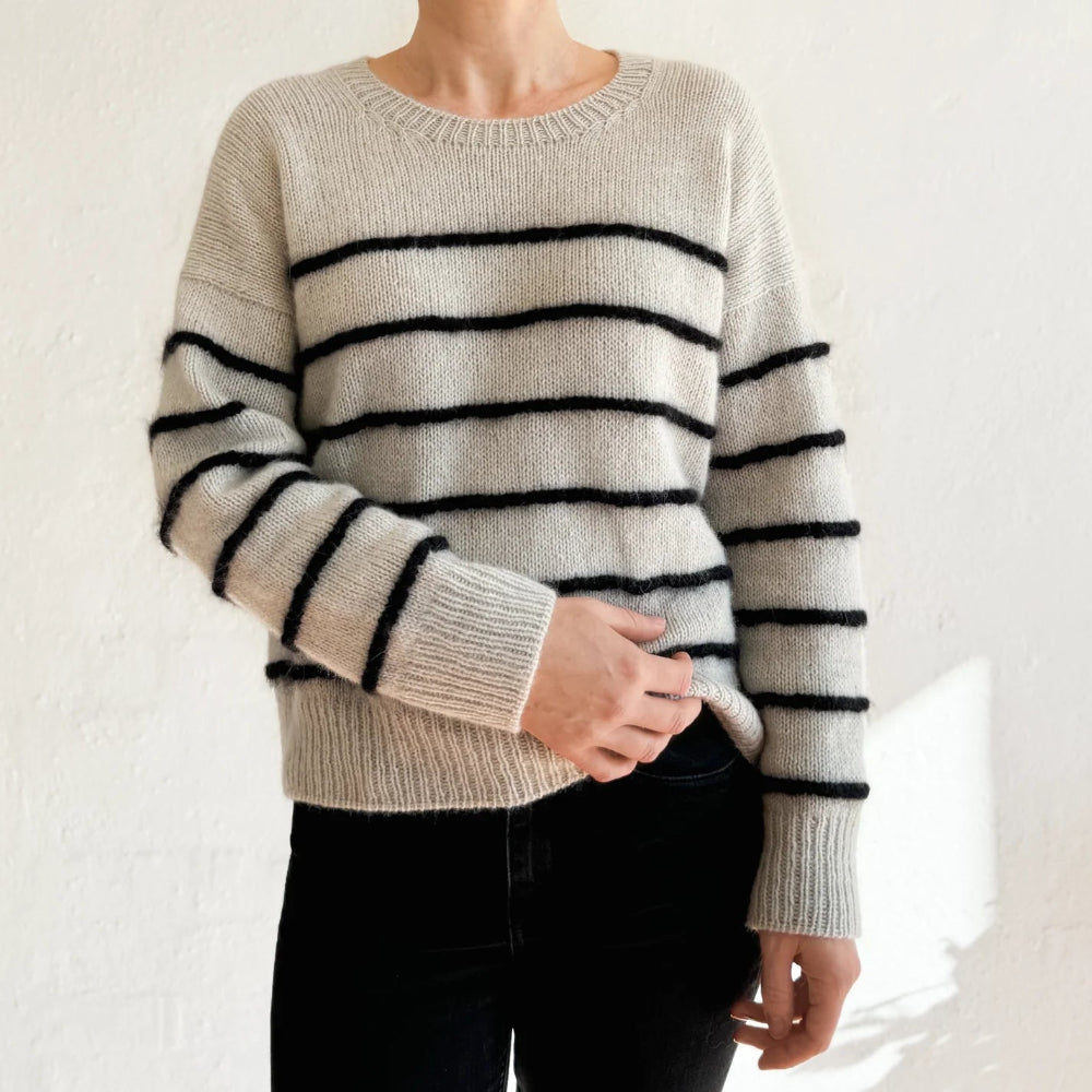 Tuck Sweater Odd Row - Garnkit (uden opskrift)