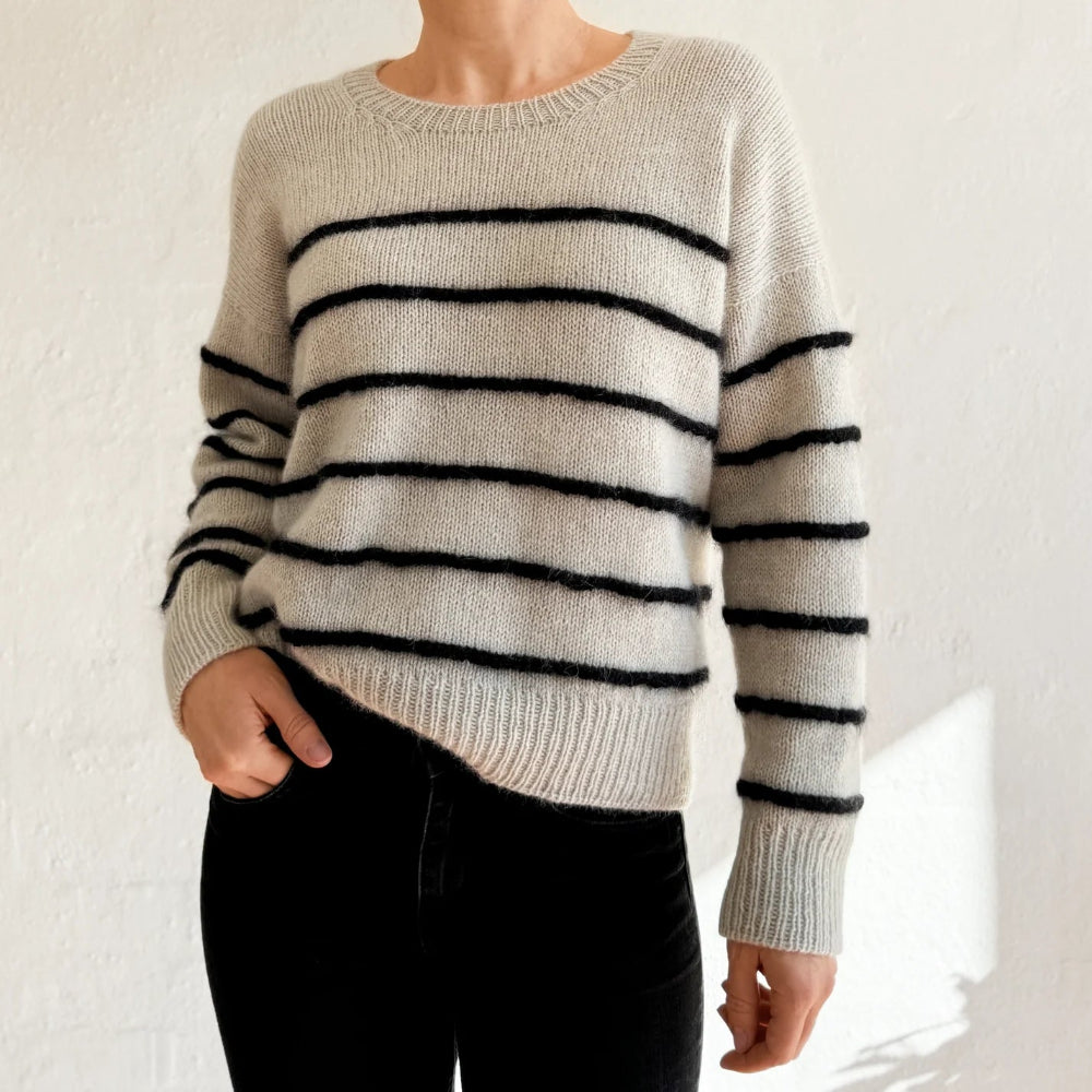 Tuck Sweater Odd Row - Garnkit (uden opskrift)