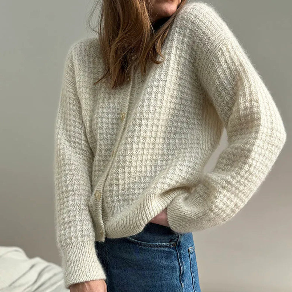 WAFFLE_LOOP_CARDIGAN OTHER LOOPS - Garnkit (uden opskrift)