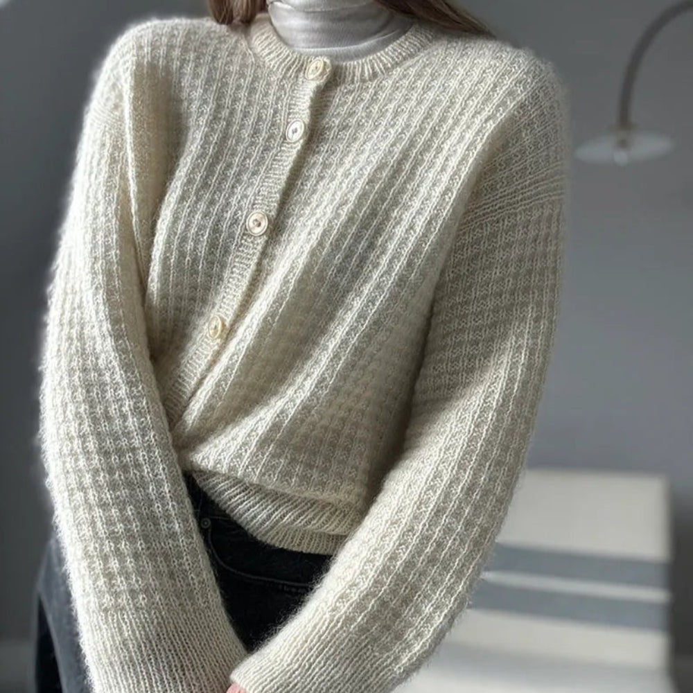 WAFFLE_LOOP_CARDIGAN OTHER LOOPS - Garnkit (uden opskrift)