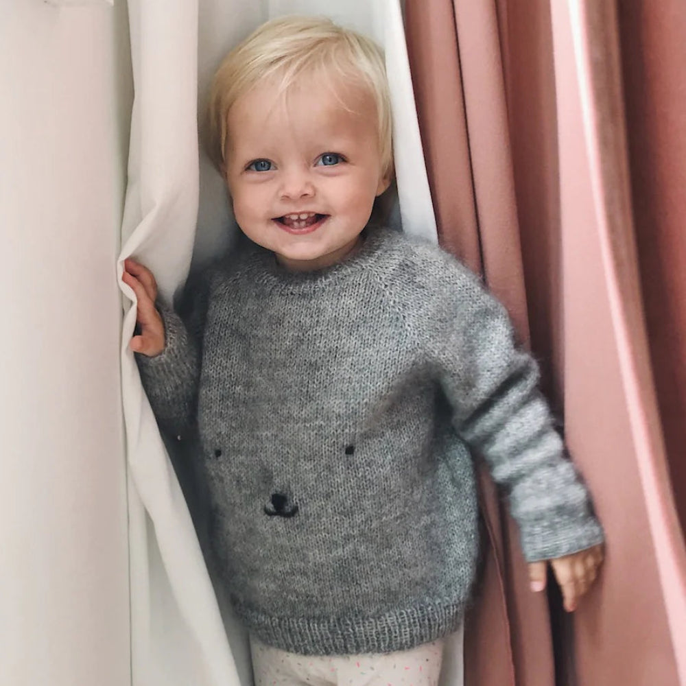 Bamsesweater PetiteKnit - Strikkekit