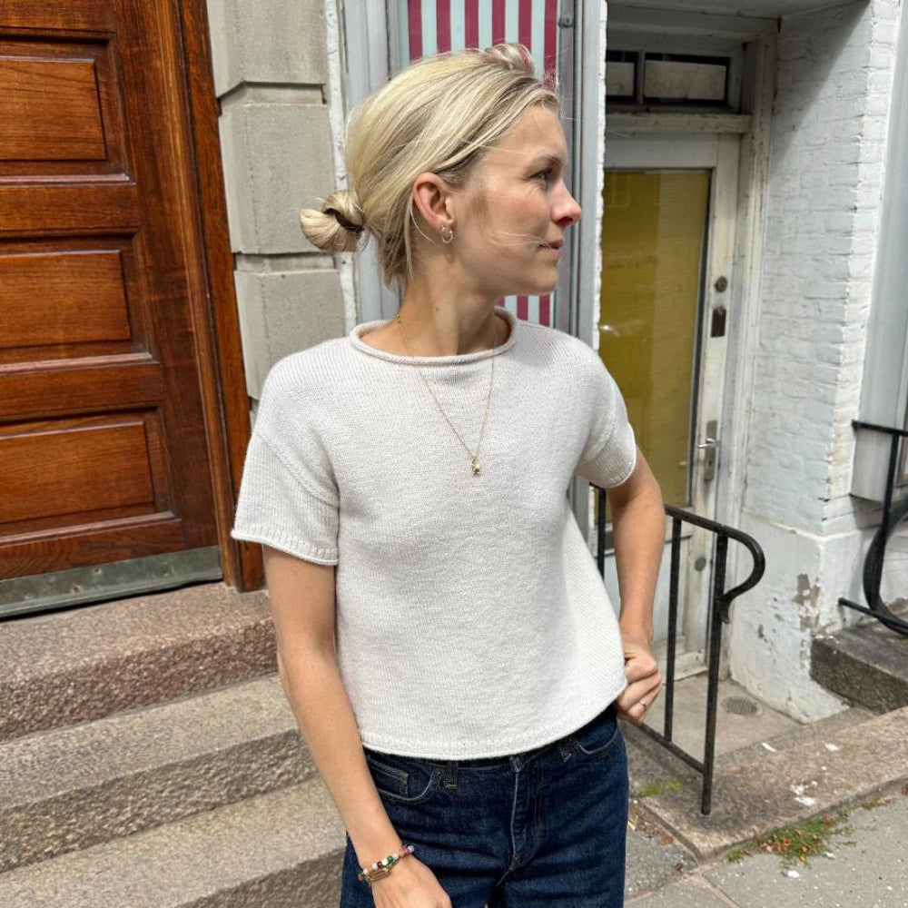 Cloud Tee PetiteKnit - Strikkekit Cashmere