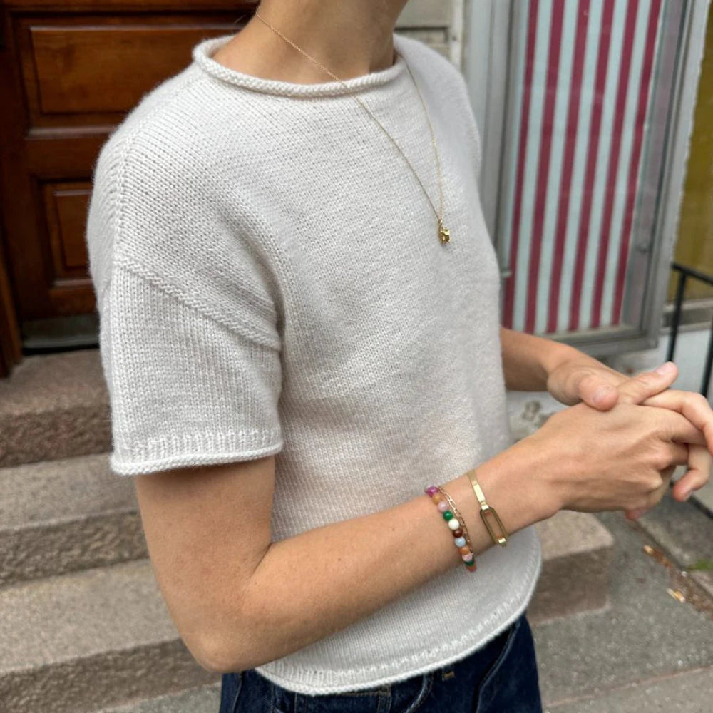 Cloud Tee PetiteKnit - Strikkekit Cashmere