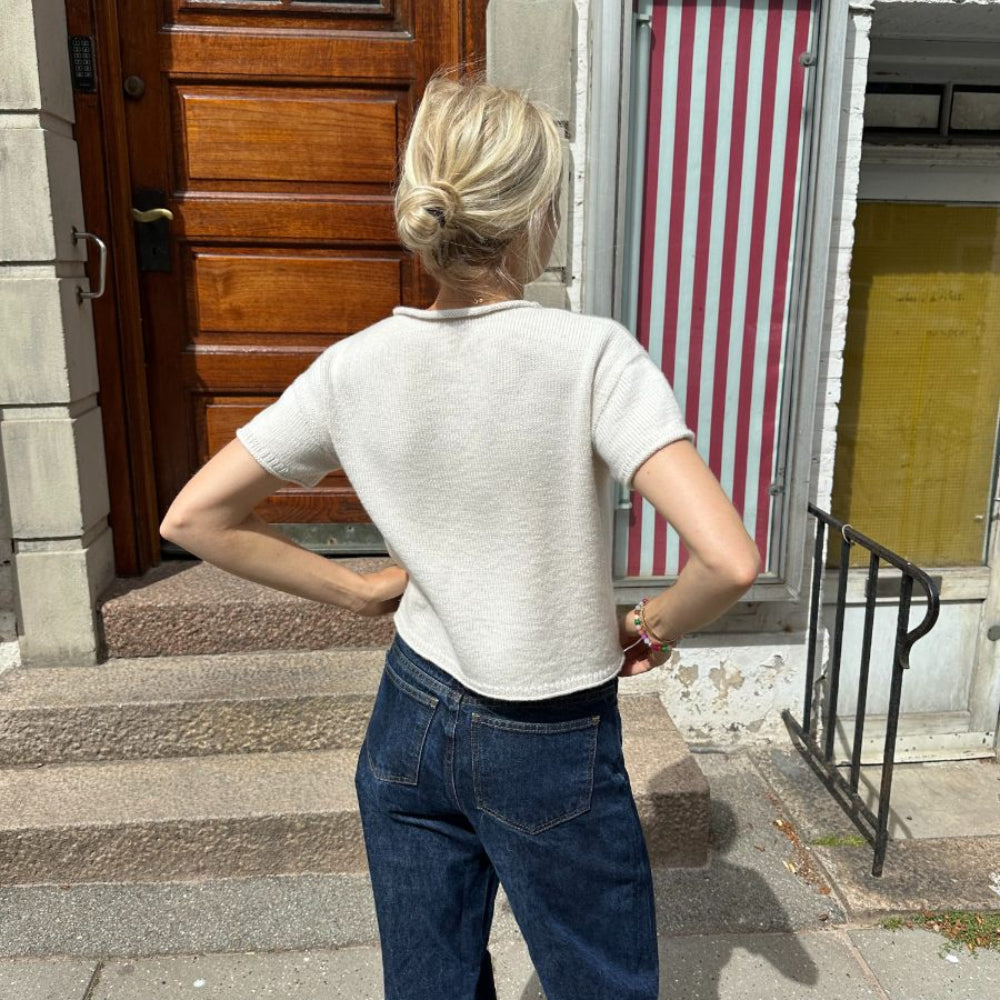 Cloud Tee PetiteKnit - Strikkekit Cashmere