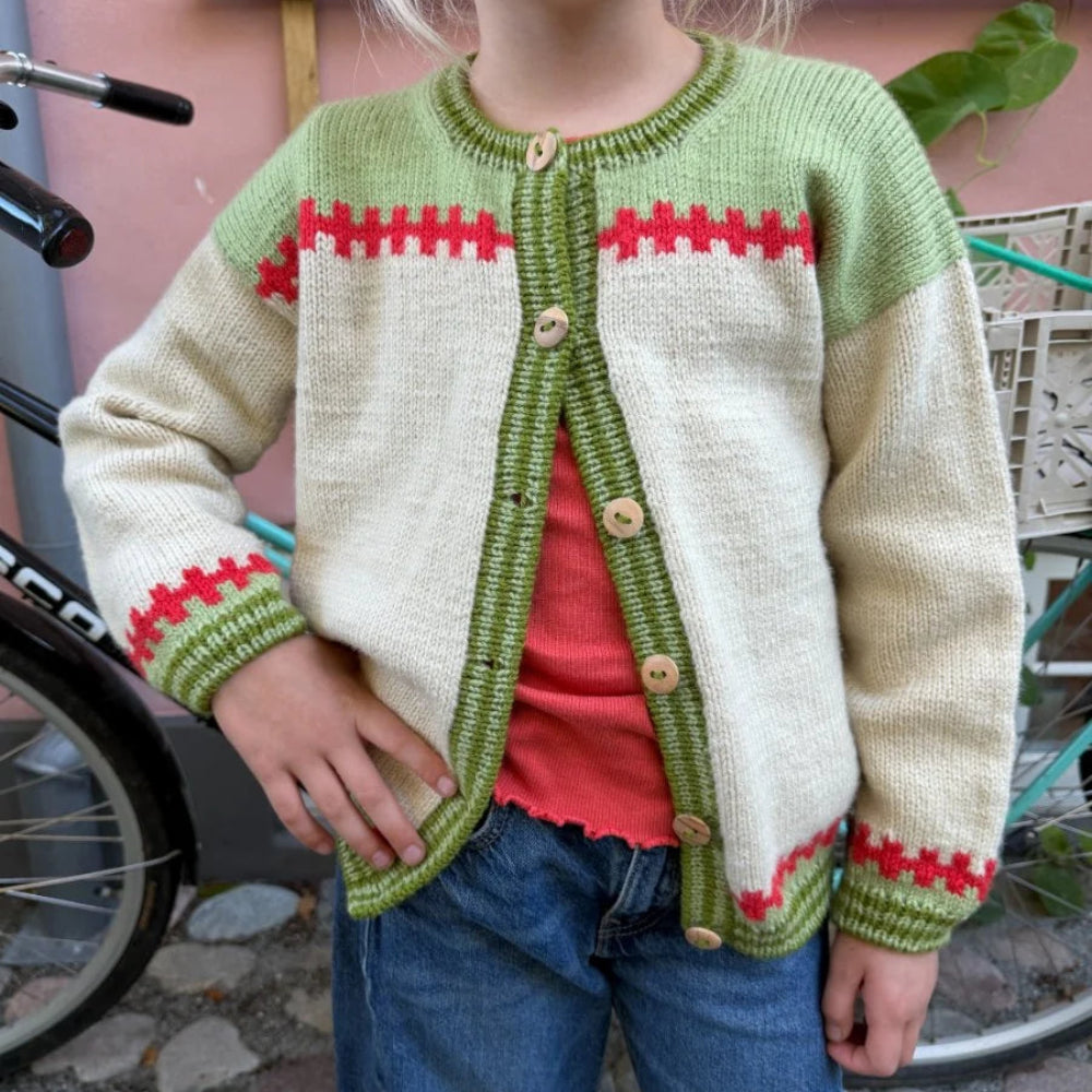Cross Cardigan Junior PetiteKnit - Strikkekit