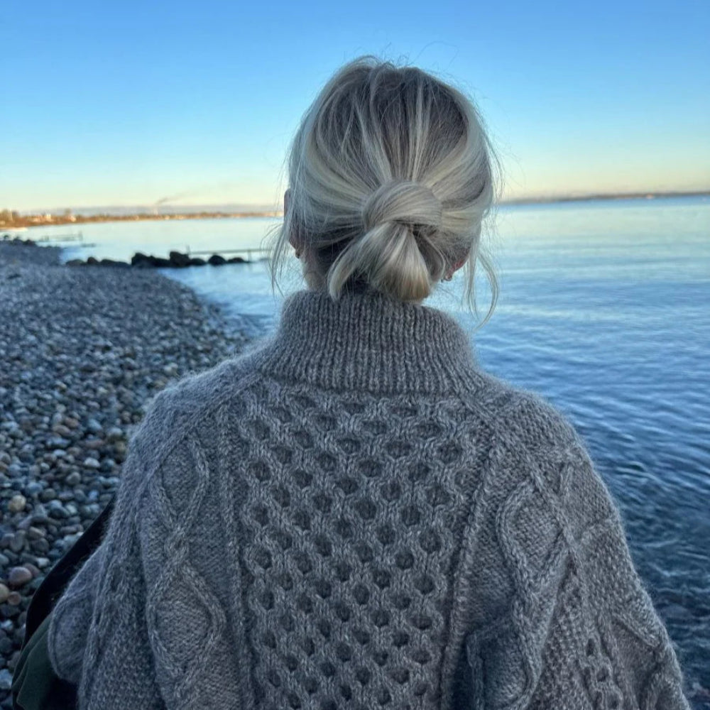 Dagmar Zipper Sweater PetiteKnit - Strikkekit
