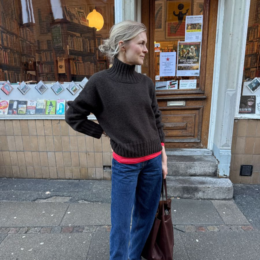 Hannah Sweater O-neck PetiteKnit - Strikkekit