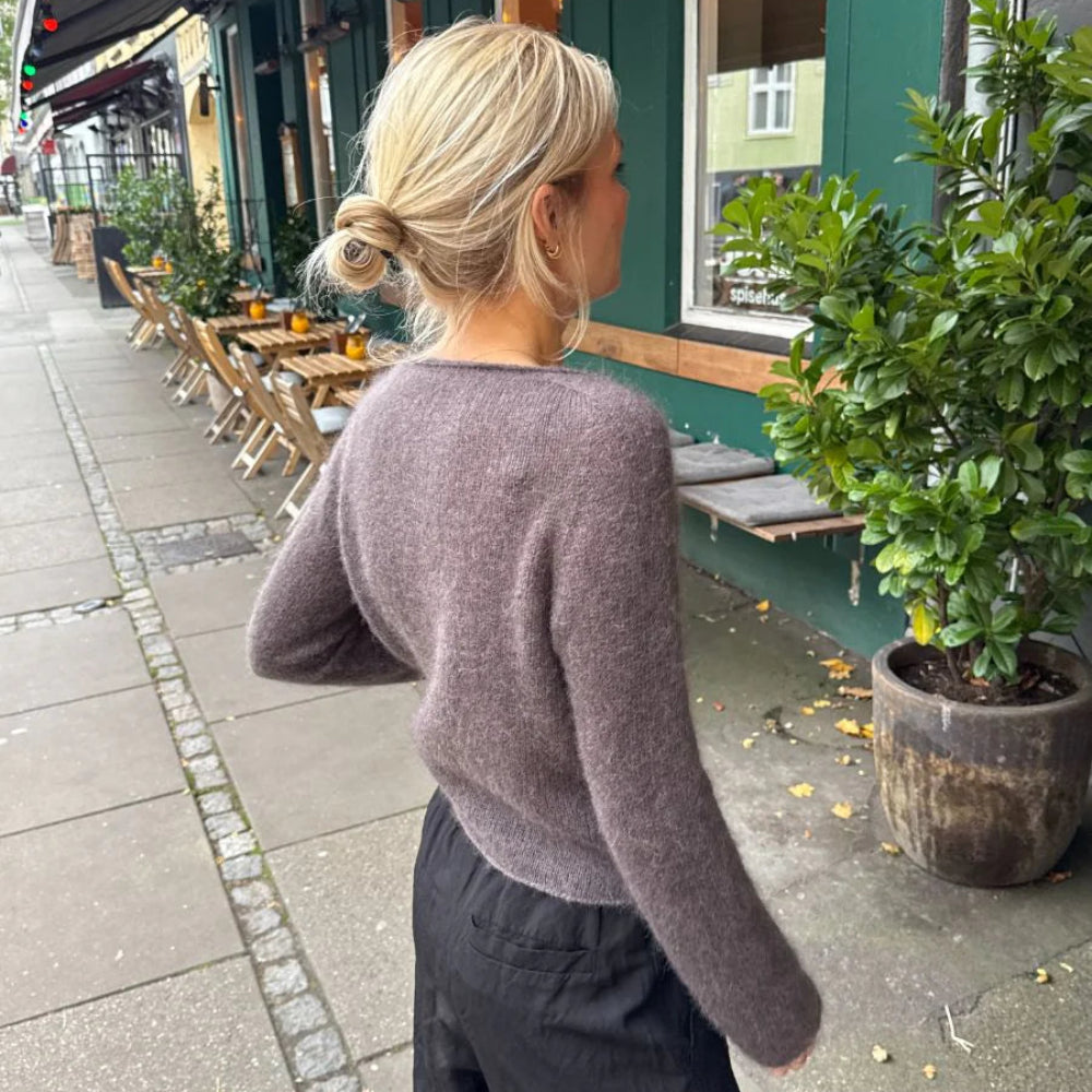 Ivy Cardigan PetiteKnit - Strikkekit Cashmere