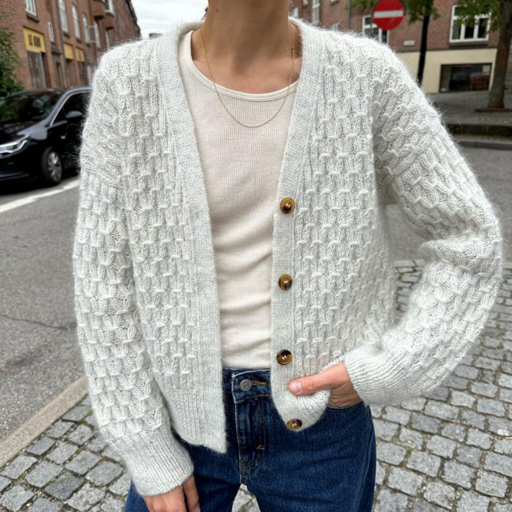 Jenny Jacket V-neck PetiteKnit - Strikkekit